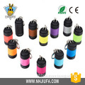 Mini torch power light multicolor rechargeable usb promotion pocket Key chain flashlight